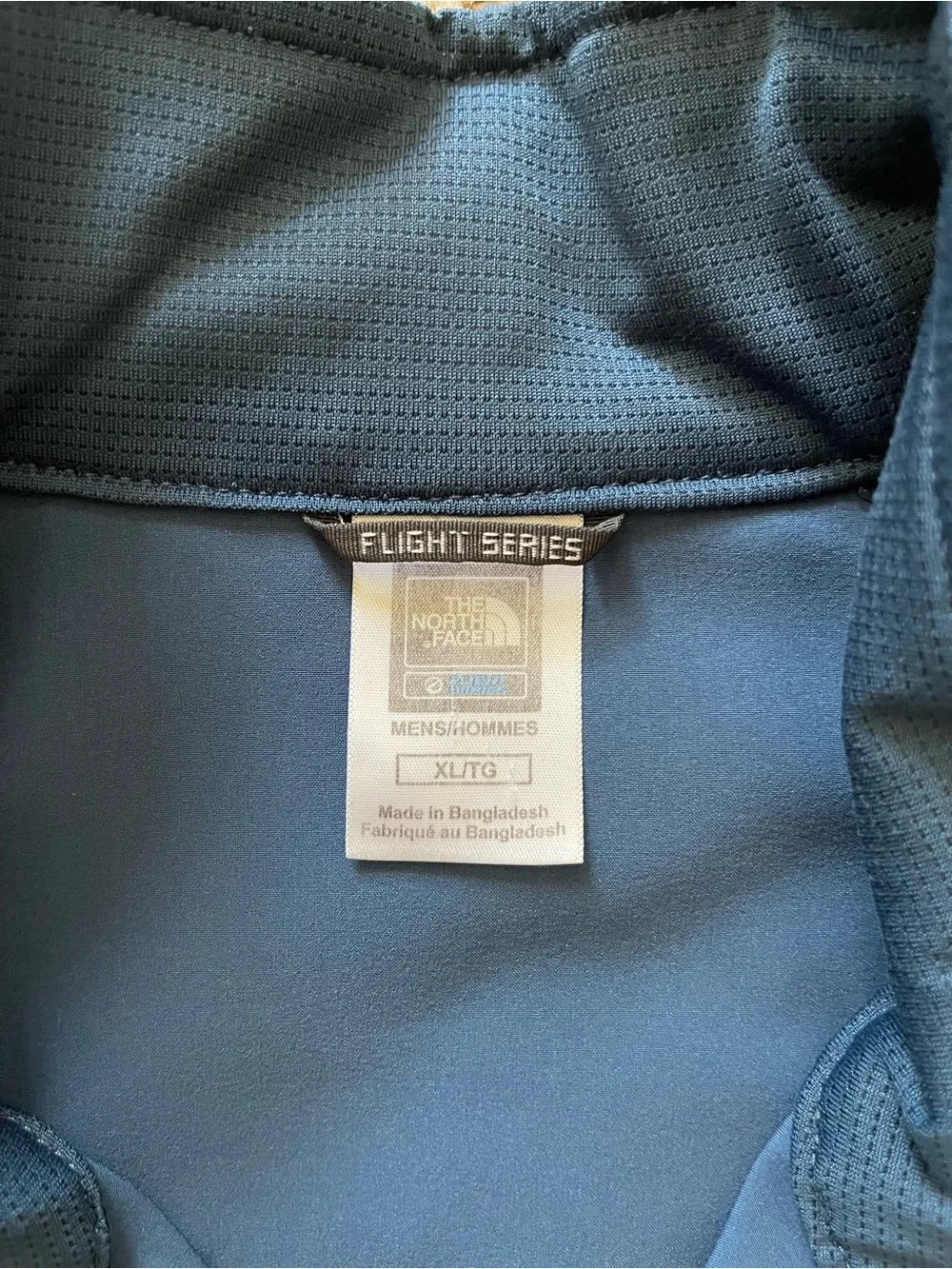 The North Face Flight Series Blue Full Zip Removable Sleeves Jacket‎ Vest Men XL
